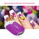 thumbnail image 5 of Secadores de pelo Irfora USB Mini Eye Lashes Extension Fan Mascara Glue Dryer F-ast Cooling Fan Blower con esponja incorporada / 400mAh incorporado Cell recargable / T-shape Back Holder / with H-angin Irfora Secadores de pelo, 5 of 7