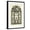 Black Frame, variant on Art.com Art Nouveau Stained Glass Art Print, 12" x 18"