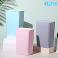 thumbnail image 3 of Bote de basura SHPMXUPW de 10 l/2.6 galones con tapa para baño, color rosa, 3 of 6