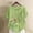 Green, variant on HOMBOM Womens Boho Shirts Crewneck Summer Tee Shirts Cotton Linen Soft Short Sleeve Blouse for Women Floral