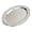 silver-2, variant on Hfppkn French Vintage Silver Small Serving Tray Oval Jewelry Storage Platter for Desserts 24.2x17.1x1.3cm