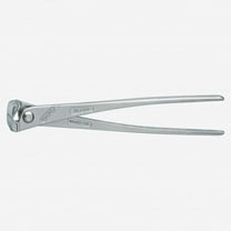 Knipex 10" High Leverage Concretors' Nippers - Nickel Plated