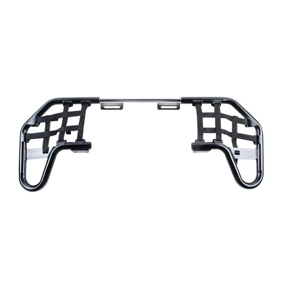 Tusk Comp Series Nerf Bars Black With Black Webbing - Fits: for Suzuki Z400 Quadsport 2003-2008