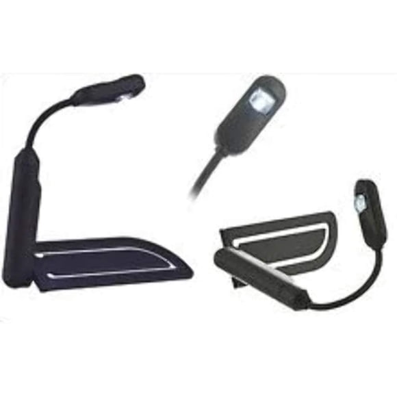 Luz de lectura LED ajustable M-Edge e-Luminator Graphite