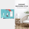 thumbnail image 5 of Glider Switch Cover Decorative Wall Plate 3-Gang 2-Toggle 1-Decor Standard Size, 5 of 5