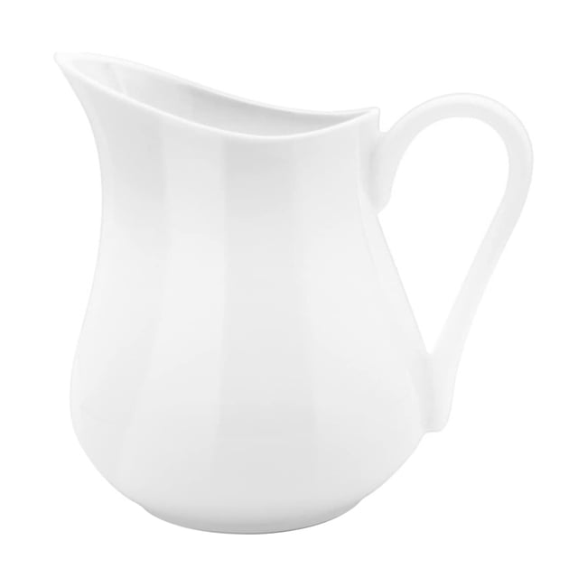 MasteelfCA Ceramic Milk Pitcher Handheld Frothing Pitcher Household Creamer Pitcher 250ml
