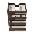 thumbnail image 7 of Fresca Livello 24" Gray Oak Modern Bathroom Cabinet, 7 of 7