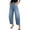 Light Blue, variant on DOKOTOO Women's Barrel Jeans Wide Leg Vintage Mid Rise Y2k Baggy Boyfriend Ankle Denim Pants Blue Size 10