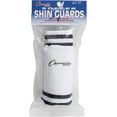 thumbnail image 2 of Champion Sports SL6W Youth Sock Style Soccer Shinguards, Ages 6, Medium, White With Black Stripes, 2 of 7