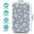 thumbnail image 5 of Washable Rubber Daisy Cute Floral Dish Drying Mats for Kitchen Counter Home Large Coffee Bar Pad Accessories and Decor for Utensils Stemware 19.5''x12'', 5 of 7