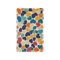 Yayeee Blank Wall Plate Cover 1-Gang 4.5"x2.7" Home Unused Decorative Outlet, Colorful Clover Pattern