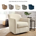 thumbnail image 5 of Signature Design by Ashley Bradney Beige Swivel Accent Chair, 5 of 17