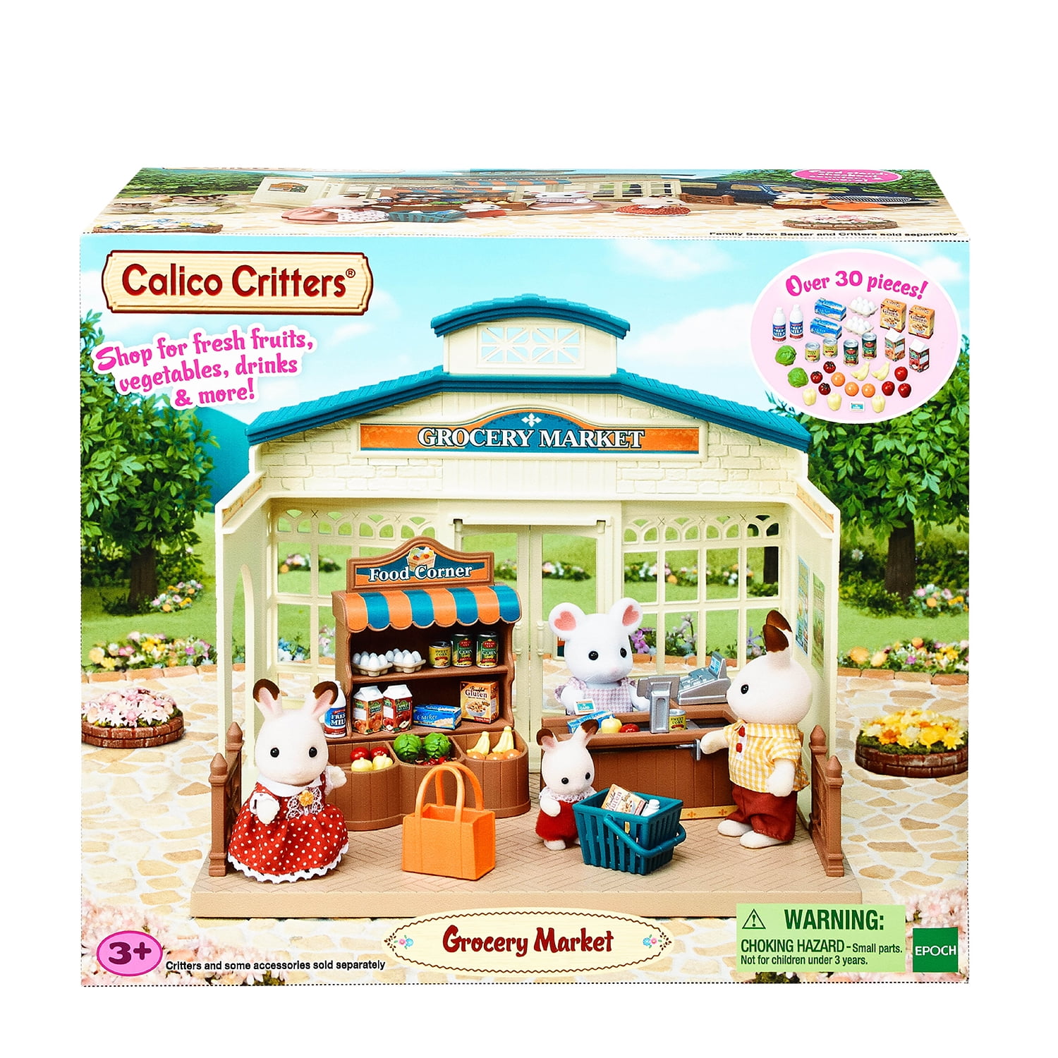 Calico Critters Grocery Market, Dollhouse Playset