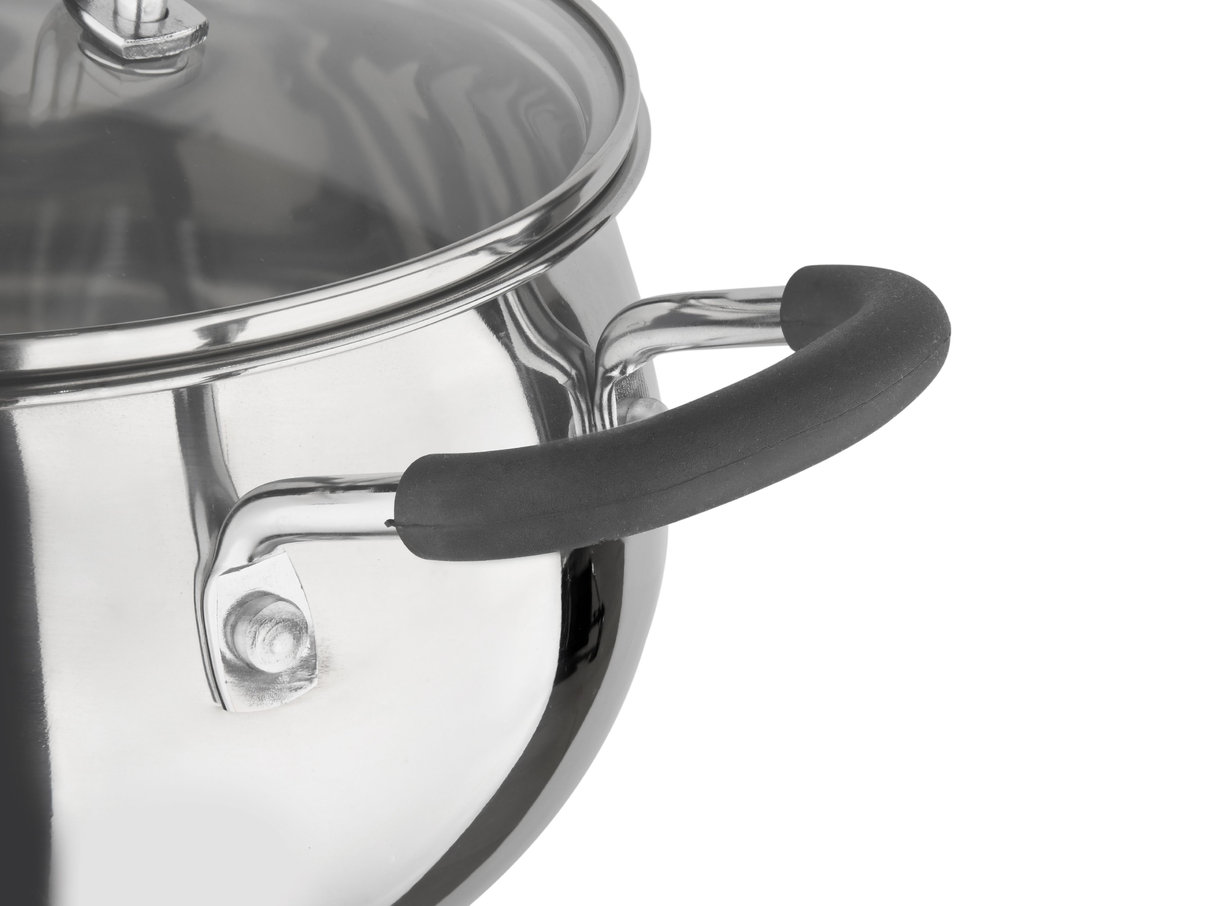 Kitchen Sense Stainless Steel Sauce Pot with Vented Lid