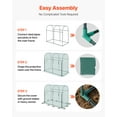 thumbnail image 6 of VEVOR Crop Cage, 5.9 x 2.98 x 4.9 ft Plant Protection Tent with Zippered Door, Wind-Resistant Tall Crop Cage, Easy to Install, Outdoor Raised Bed Cover with Frame, Plant Netting for Garden Patio Lawn, 6 of 9