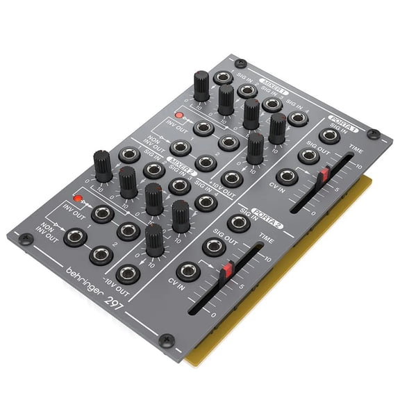 Behringer System 100 297 Dual Portamento Controller and CV Utilities Eurorack Module