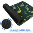 thumbnail image 6 of Long Mouse Pads for Desk,Dark Green Dinosaurs Christmas Pattern Desk Mats on Top Of Desks, Desk Mouse Pad Extra Large with 3mm Non-Slip Base and Stitched Edge for Gaming,Office,Work,Home 47.3"x23.6", 6 of 6