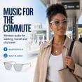 thumbnail image 3 of GenXenon Smart Bluetooth Sunglasses for Men Women,Audio Glasses with Photochromic Lenses,Open-Ear Speakers,Hands-Free Calls Music,UV Protection for Travel Work, 3 of 9