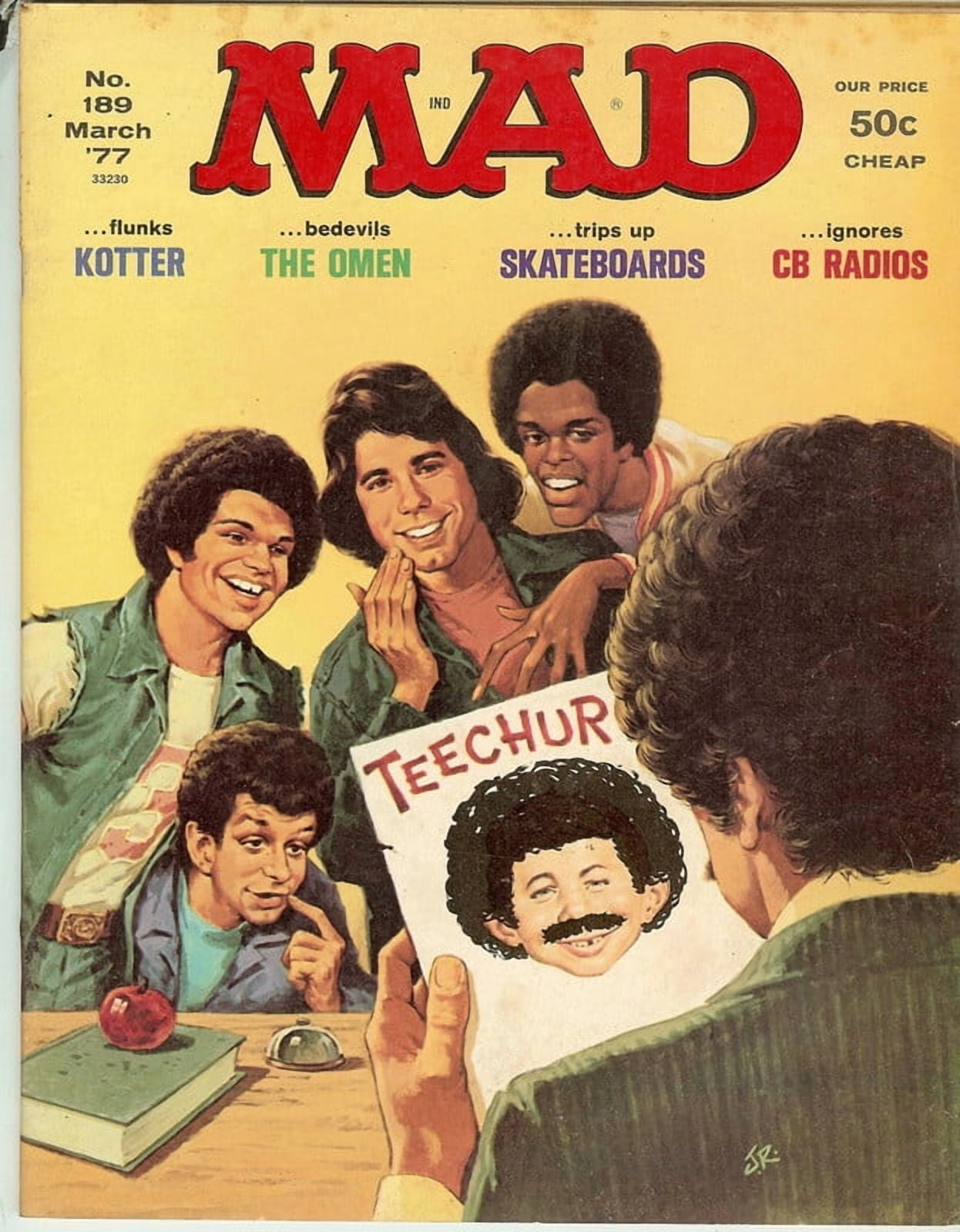 MAD Magazine Vintage Collectible #189 MARCH 1977