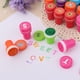 thumbnail image 5 of Juego de 26 sellos del alfabeto de plástico multicolor para niños (diseño de letras), 5 of 7