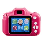Vivitar Kidzcam Digital Camera for Kids with Rechargeable Battery and 2 Preview Screen, Pink