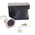 thumbnail image 4 of Kenally Carcasa gris, 52mm, Universal, 12V, LED, lente de humo, 40 ~ 120 grados, medidor de temperatura del agua, medidor de coche Type2 Kenally CZ7363-00B, 4 of 6