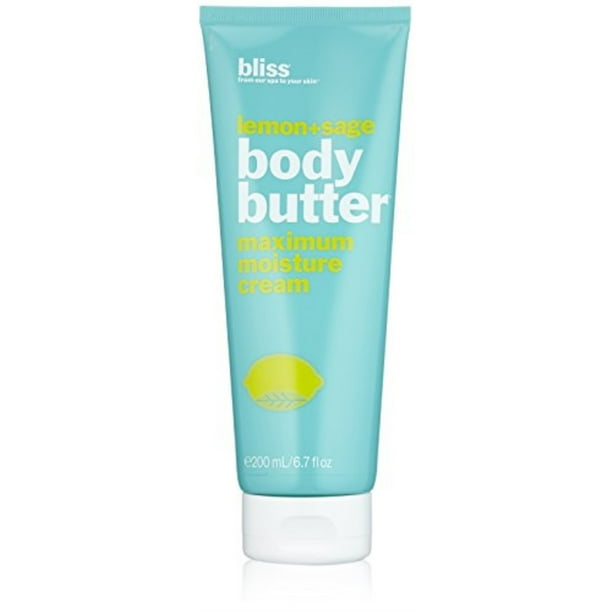 Bliss bliss body butter, lemon + sage, 6.7 fl. oz.