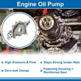 thumbnail image 3 of Unique Bargains No.1510062050/M242 Engine Oil Pump for TOYOTA 4RUNNER 96-02 Pressure Pump, 3 of 7