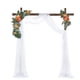thumbnail image 2 of Kit de 2 arcos de flores artificiales para bodas, guirnaldas de flores para arreglos florales. Naranja, 2 of 8