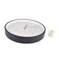 thumbnail image 1 of Reloj silencioso, reloj de pared redondo Reloj de pared redondo simple Reloj de pared fiel a su promesa, 1 of 8