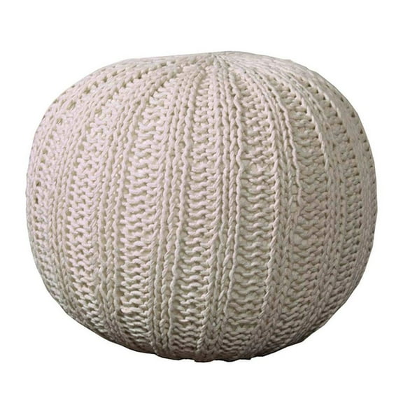 20 Beige 100% cotton Ottoman