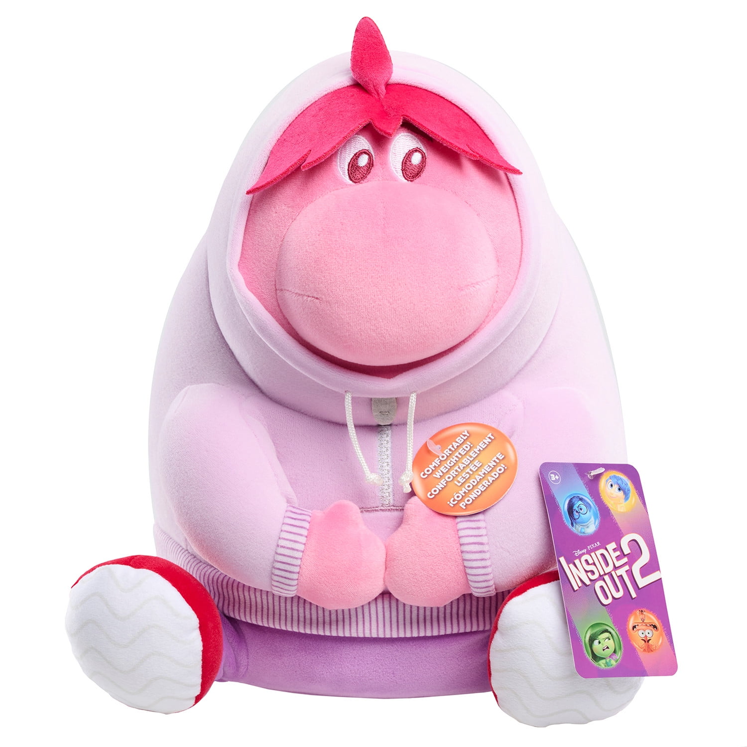 Disney and Pixar Inside Out 2 Its Okay to Feel Embarrassment Comfort Plush, Kids Toys for Ages 3 up