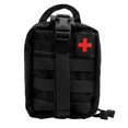 thumbnail image 1 of Molle Kit De Suministros De Primeros Auxilios Militares Sobrevive Bolsa De Almacenamiento De Medicamentos (Negro) seitruly EL010490-00, 1 of 6