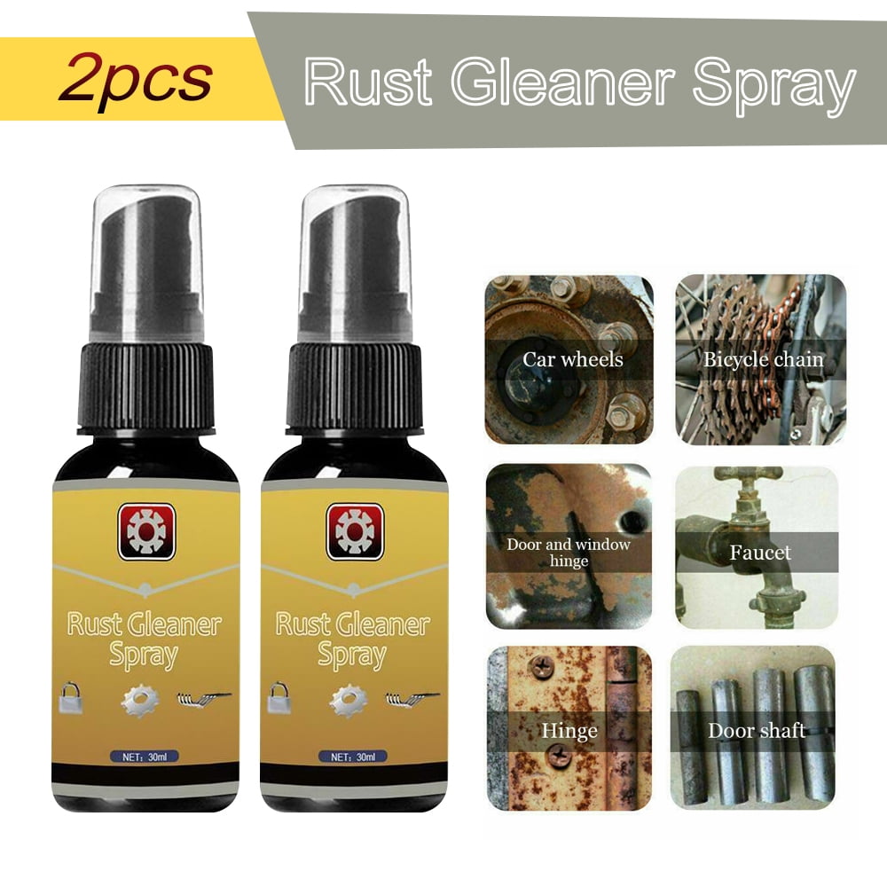 Super Rust Remover Spray Metal Surface Chrome Paint Car Iron Cleaning ...