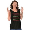 thumbnail image 4 of Ugly Christmas Lights Lets Get Lit Tank Top T Shirts Men Women Brisco Brands S, 4 of 5