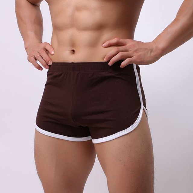 Ropa Interior Para Hombre Pantalones Cortos De Alta Gama Para Hombre Pantalones Casuales De Cintura Baja De Algodón A La Moda Para Hombre