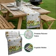 thumbnail image 5 of Sunflowers Table Runner - 48 Inch Long, Kitchen Dining Table Runner Dresser Scarves, Spring Farmhouse Country Truck Leaf Wood Grain Farmhouse Decor for Coffee Tables Wedding Party Banquet, 5 of 8