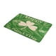 thumbnail image 2 of Felpudo del Día de San Patricio | Alfombra verde de 40 x 60 cm para entrada | Alfombra de baño de poliéster superabsorbente | Base de goma antideslizante | Alfombra lavable para baño, cocina, lavande, 2 of 5