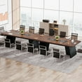 thumbnail image 7 of Tribesigns 8ft Conference Room Table, Modern Office Meeting Desk with Cable Management, 7 of 7