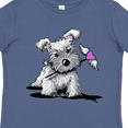 thumbnail image 4 of Inktastic Schnauzer with Heart Boys or Girls Toddler T-Shirt, 4 of 5