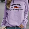 thumbnail image 1 of Sudadera Con Estampado De Halloween, Sudadera Informal De Manga Larga Con Cuello Redondo, Ropa De Mujer, 1 of 4