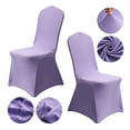thumbnail image 1 of High-end Dining Chair Cover Wedding Party Decoration All-inclusive One-piece Spandex White Chair Cover Elastic Chair Cover, 1 of 3