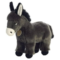 Aurora - Medium Gray Miyoni Tots - 10" Donkey Foal - Adorable Stuffed Animal