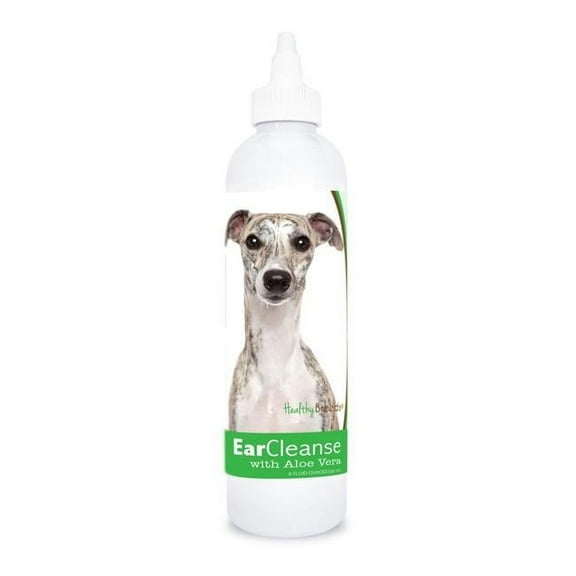 Healthy Breeds 840235116332 8 oz Whippet Ear Cleanse with Aloe Vera Cucumber Melon