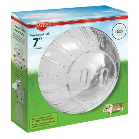 UPC: 0045125613506 | Kaytee Run-About Ball Clear With Bonus 7 Inches