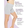 thumbnail image 4 of Stretch Is Comfort Girl's Cotton Biker Shorts | 3 Pack | Child Size 2-16, 4 of 6