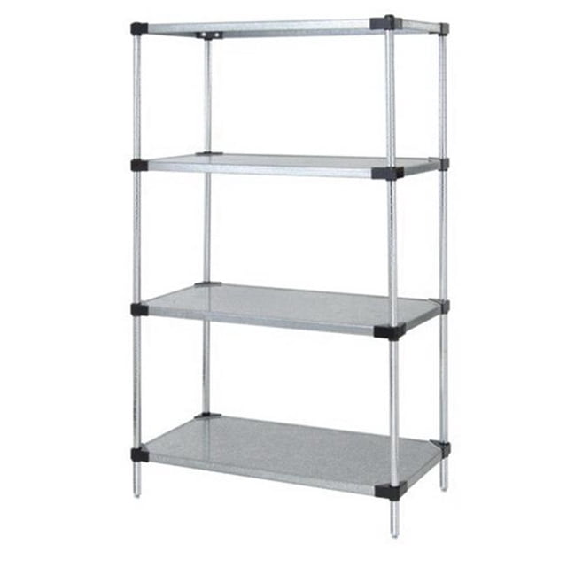 Kit de Démarrage pour Étagère Solide Galvanisée 4 - 24 x 24 x 86 Po
