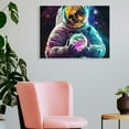 thumbnail image 3 of Fenyluxe Space Exploration Canvas Wall Art Print for Home Decor, Ready To Hang - Ideal Gift for Various Occasions 16x12in, 3 of 6