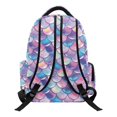 thumbnail image 2 of KUIFORTI Colorful Bow Kids Backpack Girls Bookbag 17 Inch Polyester School Bag with Multiple Storage Pockets for Elementary Middle, 2 of 7