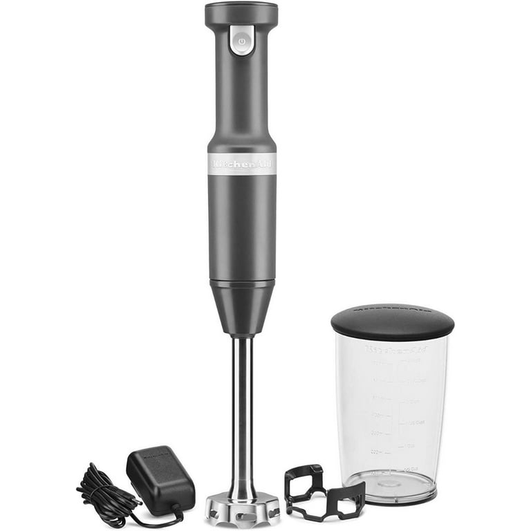 Charcoal Grey Cordless Small Appliances Set (Hand Mixer, Hand Blender &  Food Chopper), KitchenAid